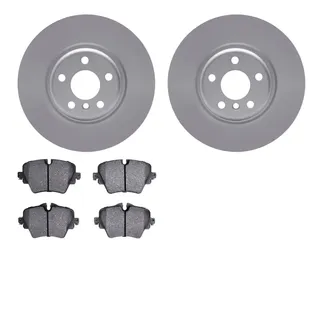 R1 Concepts WDUN1-31287 Carbon Series Brake Rotors W/ 5000 Oep Brake Pads